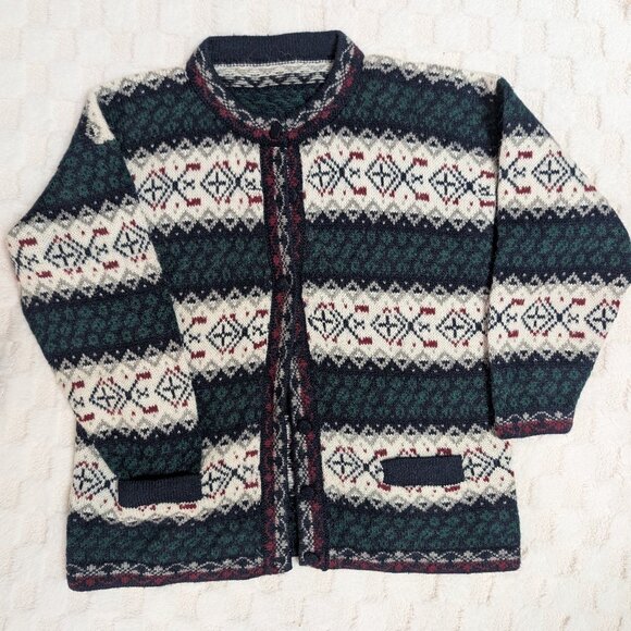 Sweaters - Granny style sweater - Grandma core
